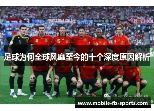 足球为何全球风靡至今的十个深度原因解析