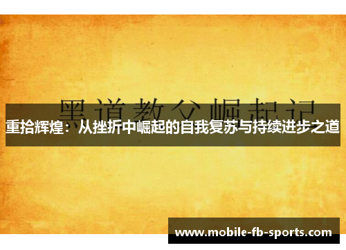 重拾辉煌：从挫折中崛起的自我复苏与持续进步之道